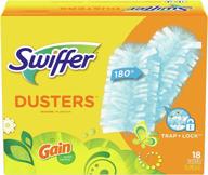 🧹 efficient swiffer 180 duster refills for ceiling fan cleaning, gain scented - 18 pack logo