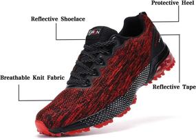 img 2 attached to PUWAN Reflective Running Training Athletic