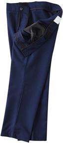 img 2 attached to Stylish White Piece Dress Pants: Perfect for Boys' Formal Attire, Suits & Sport Coats