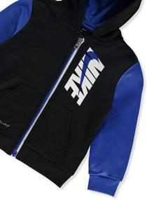 img 2 attached to Nike Therma Zip Up Two Piece Heather Boys' Clothing