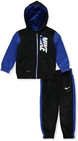 img 3 attached to Nike Therma Zip Up Two Piece Heather Boys' Clothing