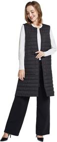 img 1 attached to 🧥 Stylish & Versatile PACIBE Womens Quilted Lightweight Waistcoat: A Must-Have Addition to Your Women's Clothing Collection!