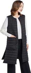 img 4 attached to 🧥 Stylish & Versatile PACIBE Womens Quilted Lightweight Waistcoat: A Must-Have Addition to Your Women's Clothing Collection!