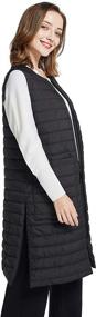 img 3 attached to 🧥 Stylish & Versatile PACIBE Womens Quilted Lightweight Waistcoat: A Must-Have Addition to Your Women's Clothing Collection!