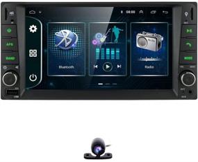 img 4 attached to 🚗 Hizpo Универсальный автомобильный навигатор GPS - Аудио-видеоприемник Android 10 для Toyota Camry Corolla RAV4 4Runner Hilux Tundra Celica Auris Радио 2 Din 7 дюймов на панели