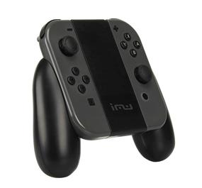 img 4 attached to 🎮 Удобные зарядные хватки iMW для всех игровых консолей Nintendo в элегантном черном дизайне