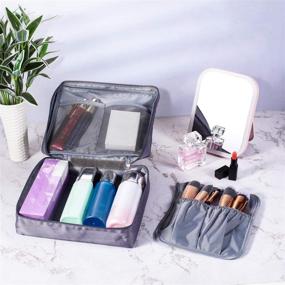 img 3 attached to 💦 Waterproof and Ultra Light Travel Accessories: Travel Makeup Bag