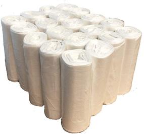 img 2 attached to 🗑️ Reli. 6-10 Gallon Trash Bags (1000 Count, Bulk) - Clear Trash Can Liners - 6 Gal, 7 Gal, 8 Gal, 10 Gal - Garbage Bags in Bulk