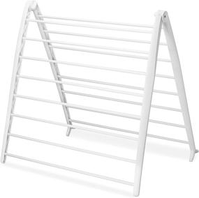 img 4 attached to 👕 Whitmor Foldable Space-Saving White Drying Rack