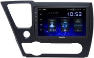 🚗 upgraded dasaita android 10.0 car stereo for honda civic lx sedan 2014 2015 - 9&#34; screen, gps navigation, 4gb ram, 32gb rom head unit… logo