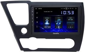 img 4 attached to 🚗 Upgraded Dasaita Android 10.0 Car Stereo for Honda Civic LX Sedan 2014 2015 - 9&#34; Screen, GPS Navigation, 4GB RAM, 32GB ROM Head Unit…