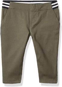 img 3 attached to 👖 Girls' Stretch Skinny Pull-on Capri - French Toast