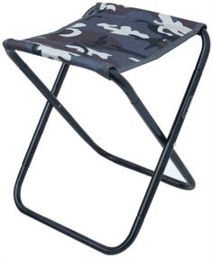 img 4 attached to 🪑 Ultimate compact and sturdy Azarxis Mini Camping Stool: Lightweight Folding Chair for Kids, Ideal for Army Fishing, Beach Backpacking, Hiking, and Picnic, Complete with Carry Bag!