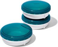 🍅 leakproof condiment containers with oxo grips: keeping sauces and dressings fresh on the go! logo