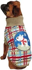 img 1 attached to Zack Zoey Winter Lights Sweater Dogs for Apparel & Accessories