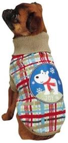 img 3 attached to Zack Zoey Winter Lights Sweater Dogs for Apparel & Accessories