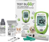 🐱 comprehensive test buddy pet blood glucose meter kit for dogs and cats logo