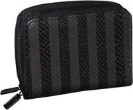 buxton womens accordion double zippered women's handbags & wallets in wallets logo