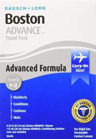 img 3 attached to 👁️Bausch & Lomb Boston Advance Formula Travel Pack: Удобный комбинированный набор для ухода за линзами в пути
