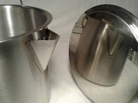 img 2 attached to 🏕️ Ultimate Stainless Steel Camping Pot Cooking Kettle for Adventurers - Teton Falls 52/68 Oz