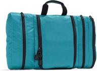 🧳 aquamarine ebags classic pack-it-flat toiletry kit logo