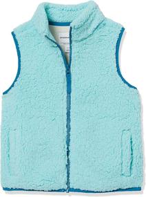img 3 attached to 🧥 Optimized for SEO: Amazon Essentials Girls Sherpa Fleece Vest