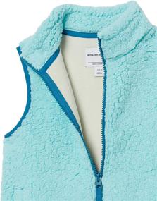 img 2 attached to 🧥 Optimized for SEO: Amazon Essentials Girls Sherpa Fleece Vest