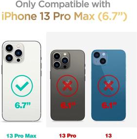 img 3 attached to GVIEWIN iPhone 13 Pro Max 6.7 Inch Case 2021, Ultra Slim Marble Glossy Cover Soft TPU Shockproof Protective Phone Case - White/Gold