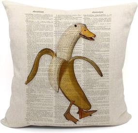 img 4 attached to Mancheng Zi Banana Daughter Decorative Cushion