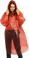 disposable raincoat emergency waterproof outdoors outdoor recreation for camping & hiking logo