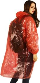 img 1 attached to Disposable Raincoat Emergency Waterproof Outdoors Outdoor Recreation for Camping & Hiking