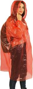 img 2 attached to Disposable Raincoat Emergency Waterproof Outdoors Outdoor Recreation for Camping & Hiking