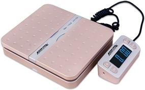 img 3 attached to 📦 Accuteck ShipPro W-8580 110lbs x 0.1 oz Gold Digital Shipping Postal Scale: Limited Edition for Precise Package Weighing