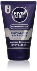 img 2 attached to 🧔 NIVEA FOR MEN Original, Deep Cleansing Face Scrub 4.4 oz (Pack of 2)