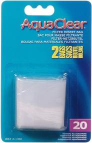 img 1 attached to 💧 AquaClear 20 Nylon Bag, 2-Pack, A1360: Efficient Filtration Solution for Cleaner Water!