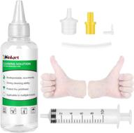 🖨️ xcinkjet 100ml printhead cleaning kit for hp epson canon brother 8600 8610 8620 6700 8625 wf-3640 et-2750 wf-3640 printer nozzle cleaner solution for improved performance logo