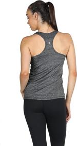 img 2 attached to IcyZone Women's Workout Tank Tops - Racerback Yoga Shirts, Running Gym Exercise Tops (Set of 3)