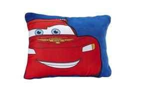 img 1 attached to Disney 3041713 Cars Toddler Pillow