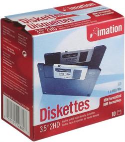 img 1 attached to Imation 3.5-Inch DS-HD IBM PC Formatted - Discontinued Legacy Storage Solution