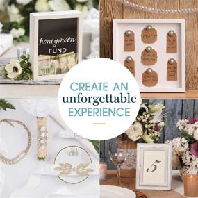 img 2 attached to 🔺 Enhance Your Event with Darice David Tutera Modern Geometric Gold Foil Table Number Cards – 25 Piece Set