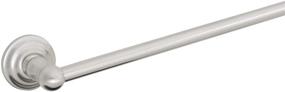 img 4 attached to 🛀 Calisto Wall Mounted Towel Bar Accessory 30 Inch, Satin Nickel Finish - Design House 538348