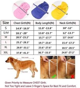 img 4 attached to JYHY Adjustable Reflective Waterproof Lightweight Dogs