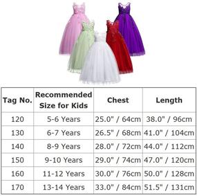 img 1 attached to Dresses for Bridesmaids, Weddings, Pageants, Birthdays, Evenings, and Girls' Clothing