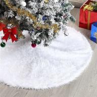 alloirl christmas skirt decorations fluffy logo