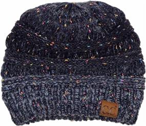 img 3 attached to Funky Junque H 6033 76 Confetti Beanie