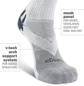 img 2 attached to Balega Enduro V Tech Heather Socks: Ultimate performance and comfort for active individuals