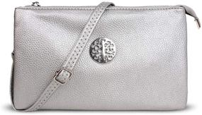 img 4 attached to DSUK Designer Simplicity Hand Free Organization Women's Handbags & Wallets