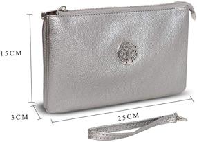 img 2 attached to DSUK Designer Simplicity Hand Free Organization Women's Handbags & Wallets