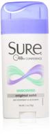 🧴 sure original solid unscented anti-perspirant deodorant - 2.70 oz (pack of 6), best for seo logo