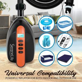 img 3 attached to Digital Electric Air Pump Compressor Outdoor Recreation and Accessories